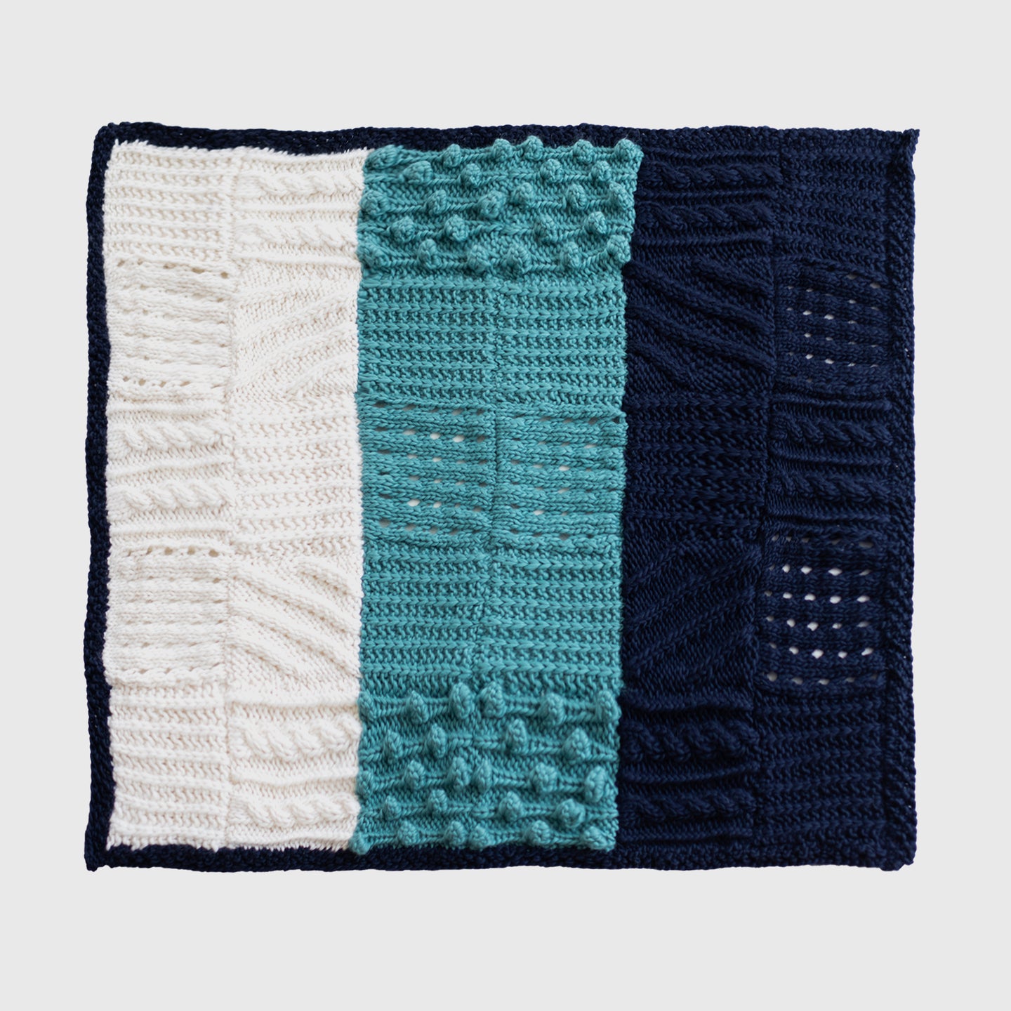 Lana Patchwork Throw Downloadable Pattern E-Book