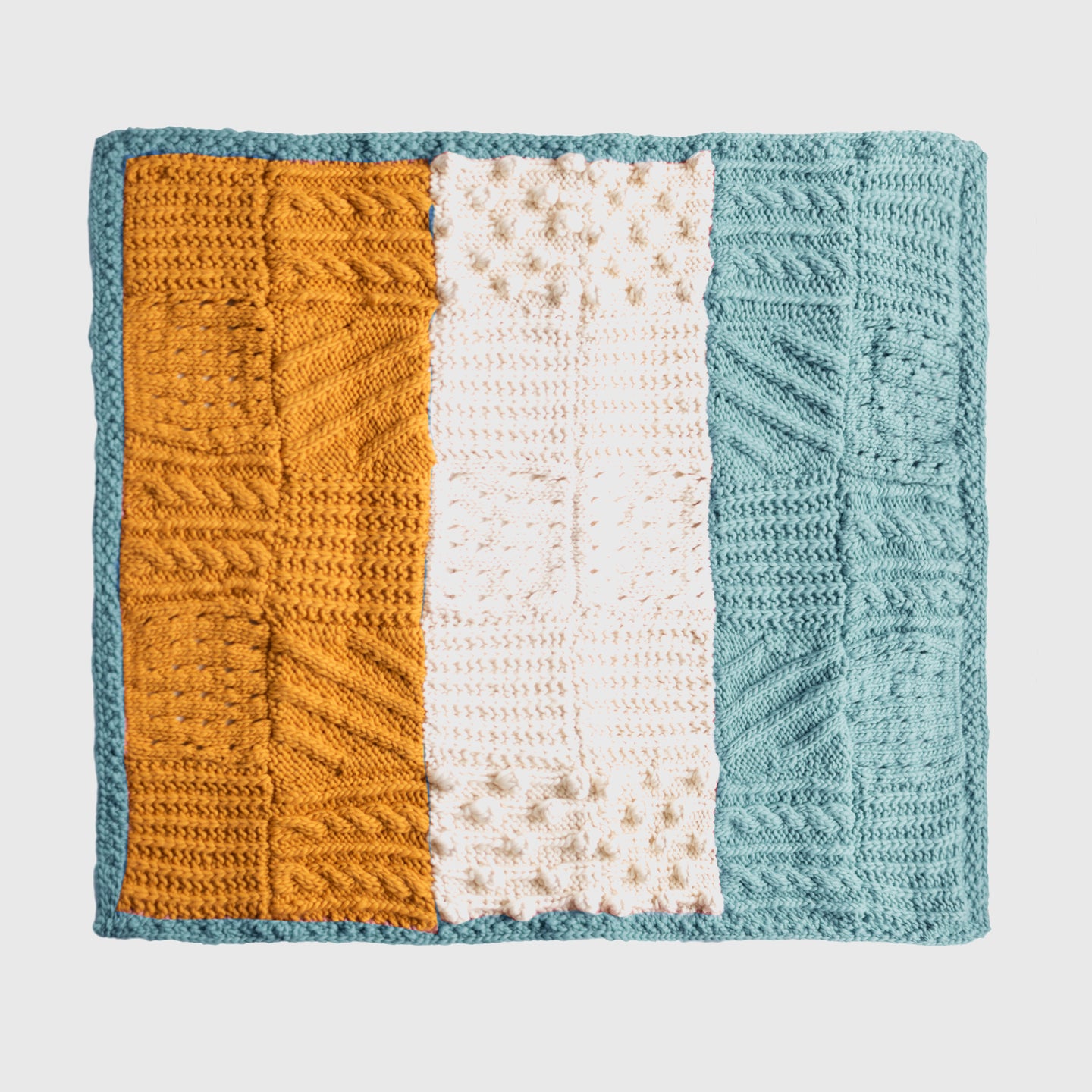Lana Patchwork Throw Downloadable Pattern E-Book