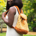 Marram Linen Stitch Backpack Downloadable Pattern