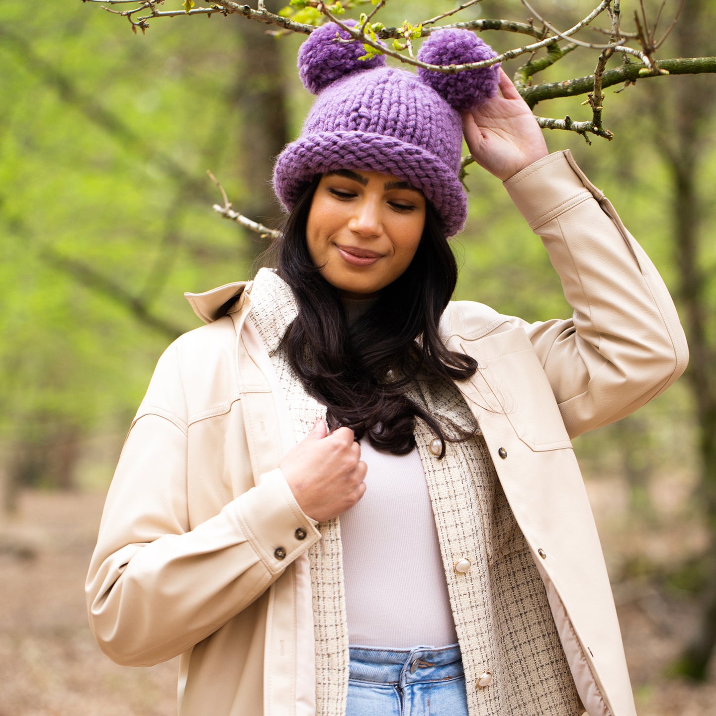 Bobble wool yarn on sale
