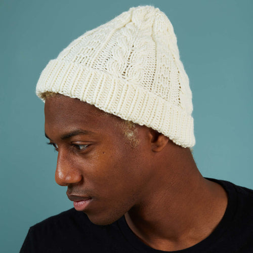 Parker Staghorn Beanie Knitting Kit