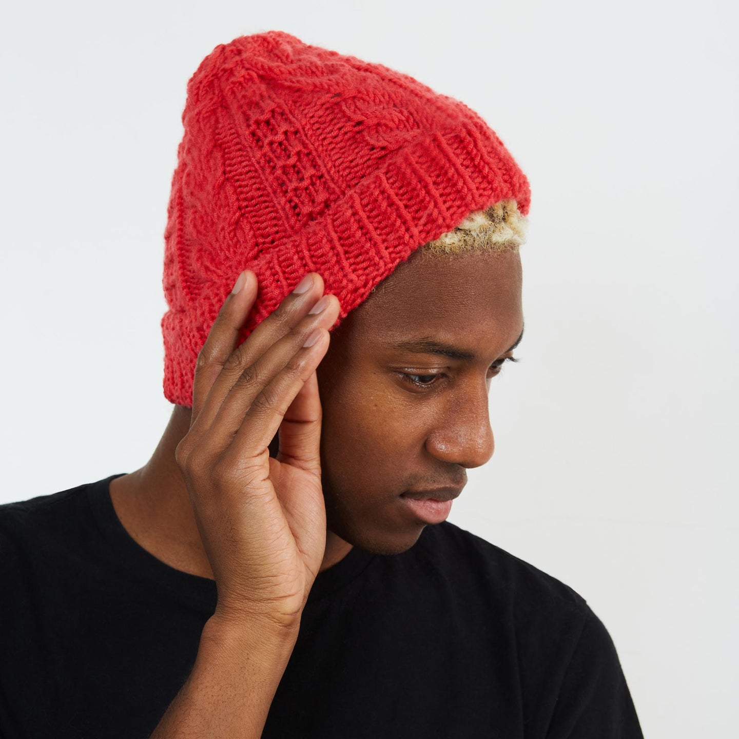 Parker Staghorn Beanie Knitting Kit