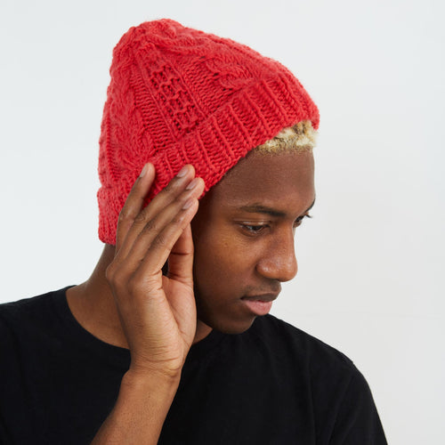 Parker Staghorn Beanie Knitting Kit