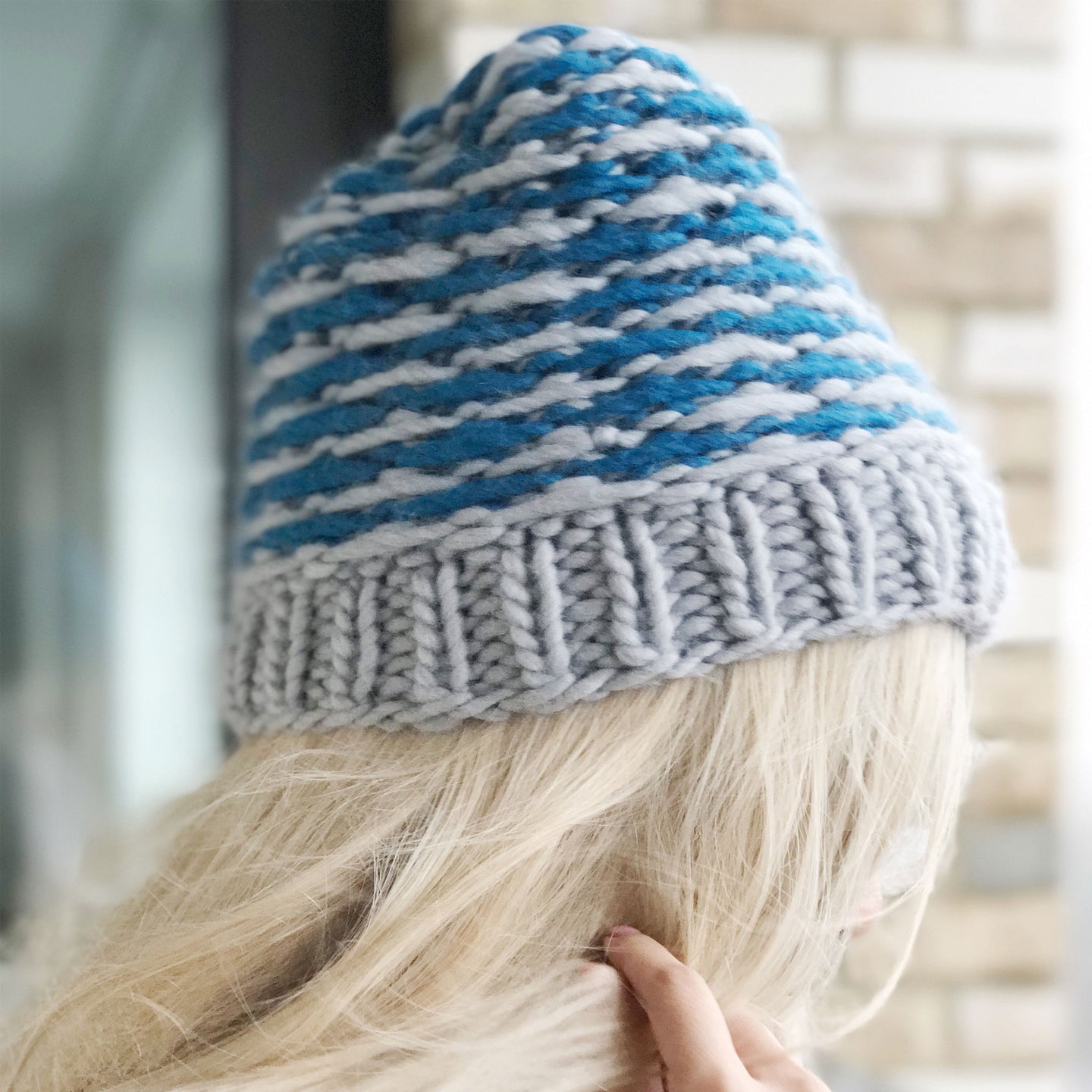 Knit ski hat discount