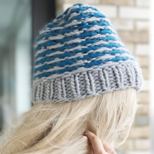 Reversible Ski Hat Downloadable Pattern