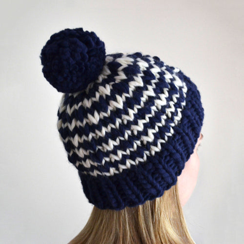 Reversible Ski Hat Downloadable Pattern