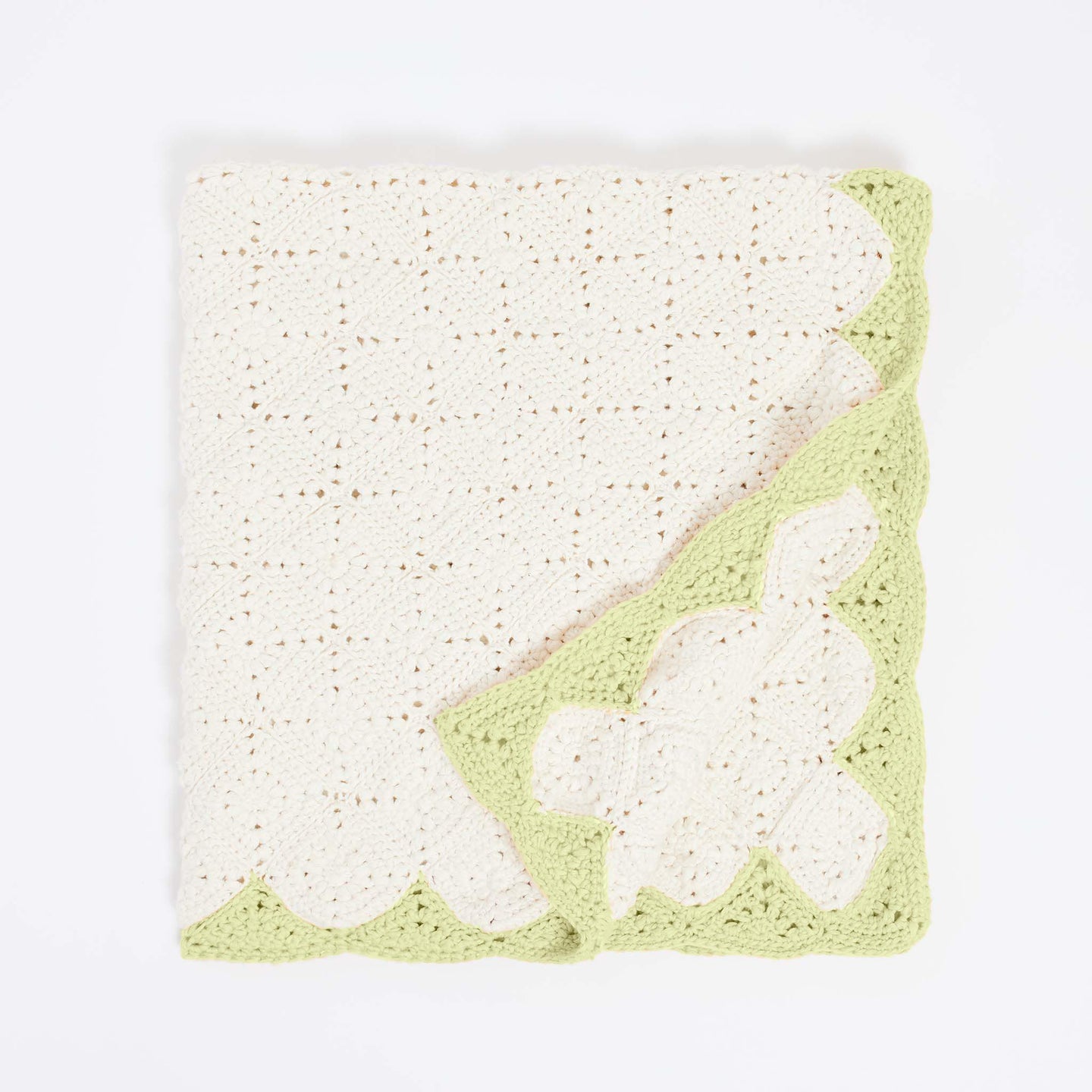 Springtime Motif Blanket Downloadable Pattern