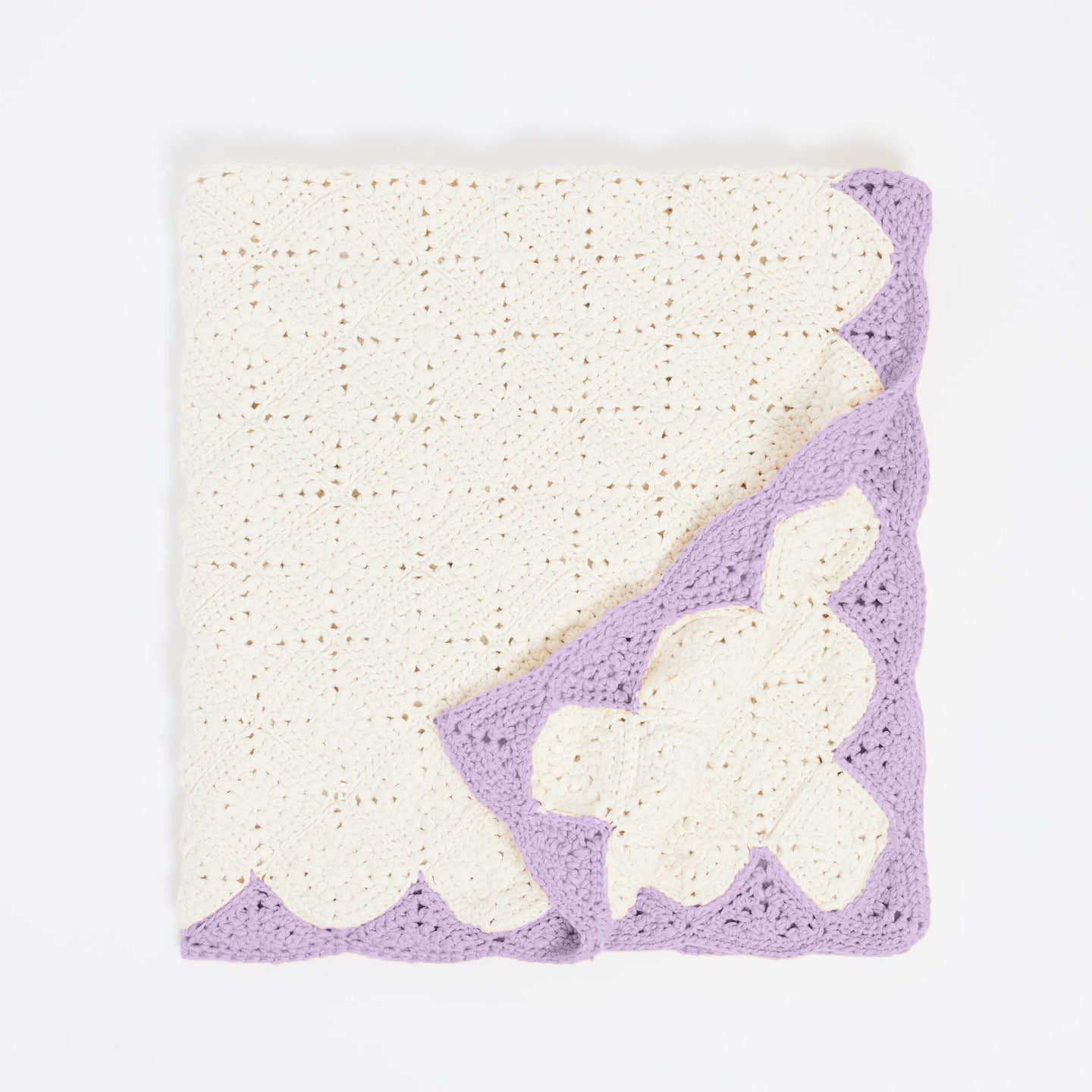 Springtime Motif Blanket Downloadable Pattern