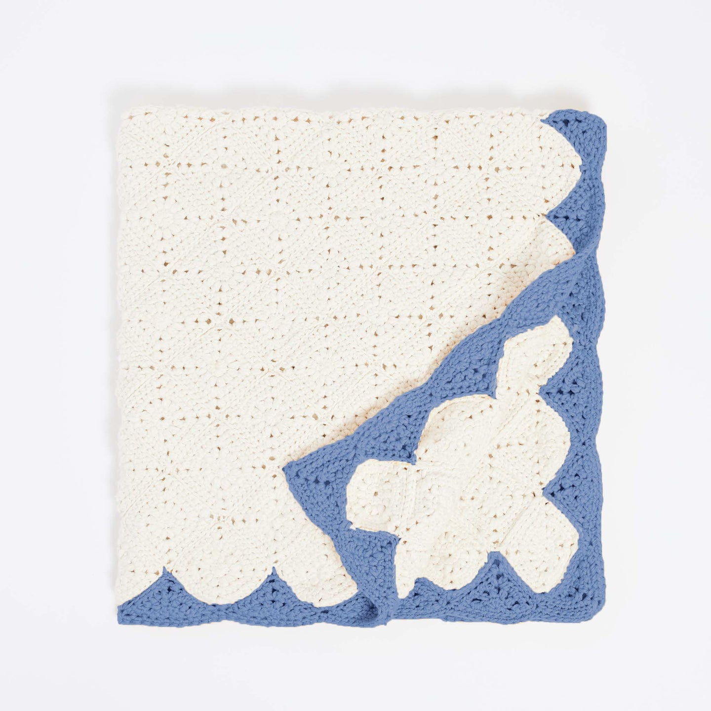 Springtime Motif Blanket Downloadable Pattern