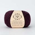 Stitch & Story 100% Merino Wool The Chunky Wool in rich Plum