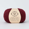 Stitch & Story 100% Merino Wool The Chunky Wool in Sangria Red