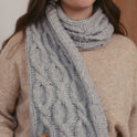Venezia Cable Scarf Downloadable Pattern
