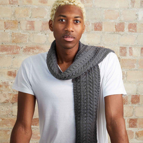 Watson Cable Scarf Knitting Kit