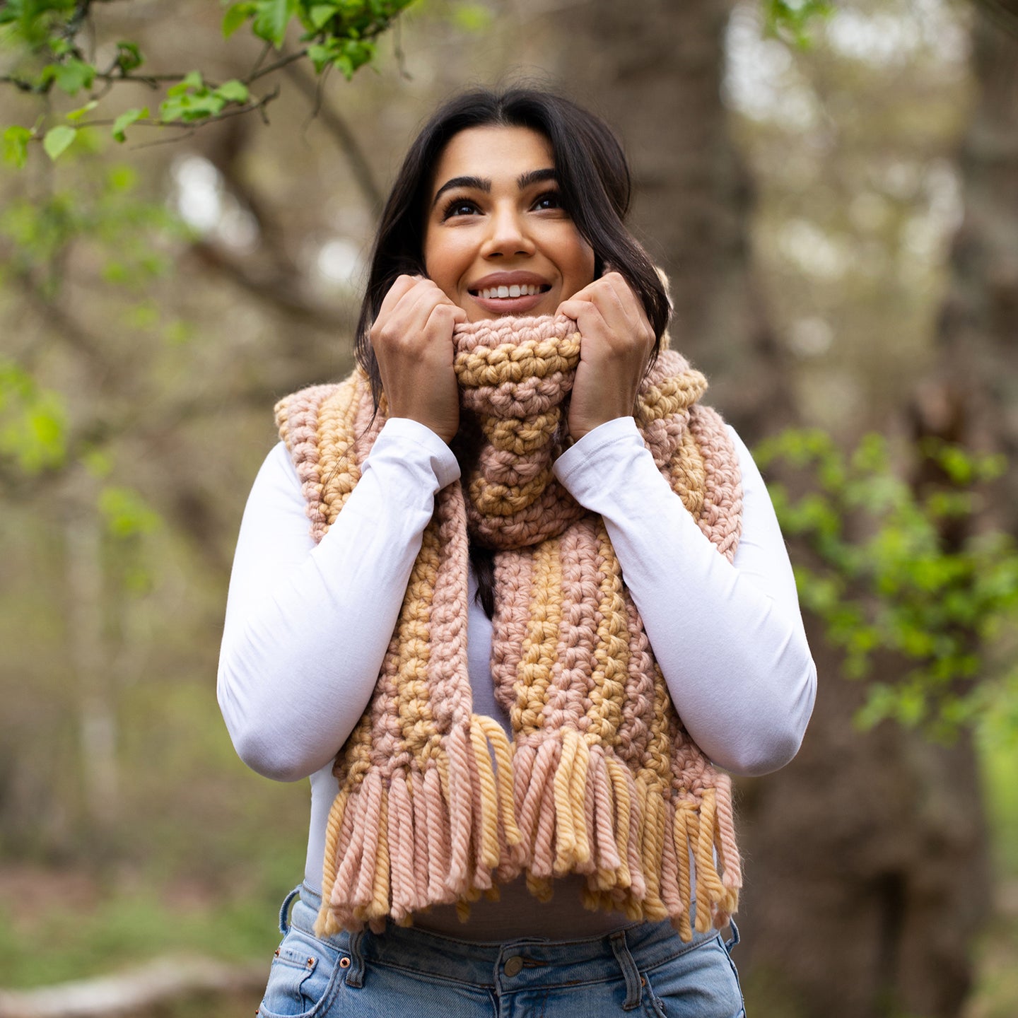 Wye Stripe Scarf Downloadable Pattern
