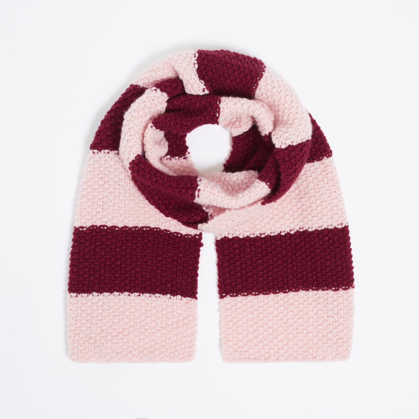 Roma Striped Scarf Downloadable Pattern