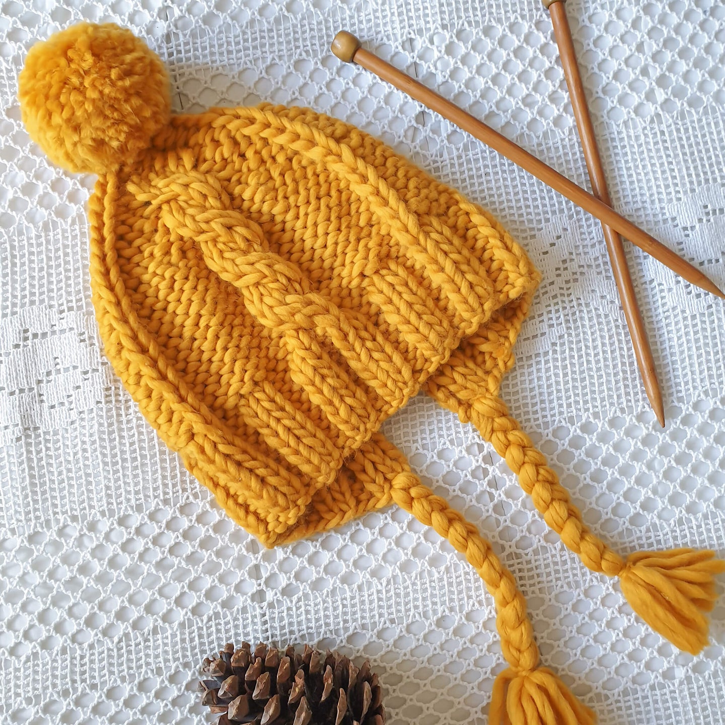 Warehouse cable knit hat best sale