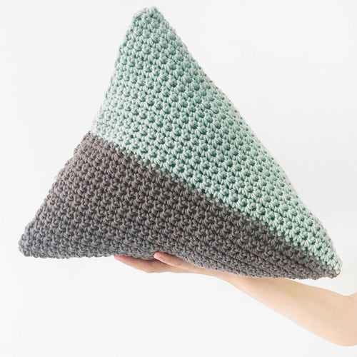 Brie Triangle Cushion Cover Downloadable Pattern