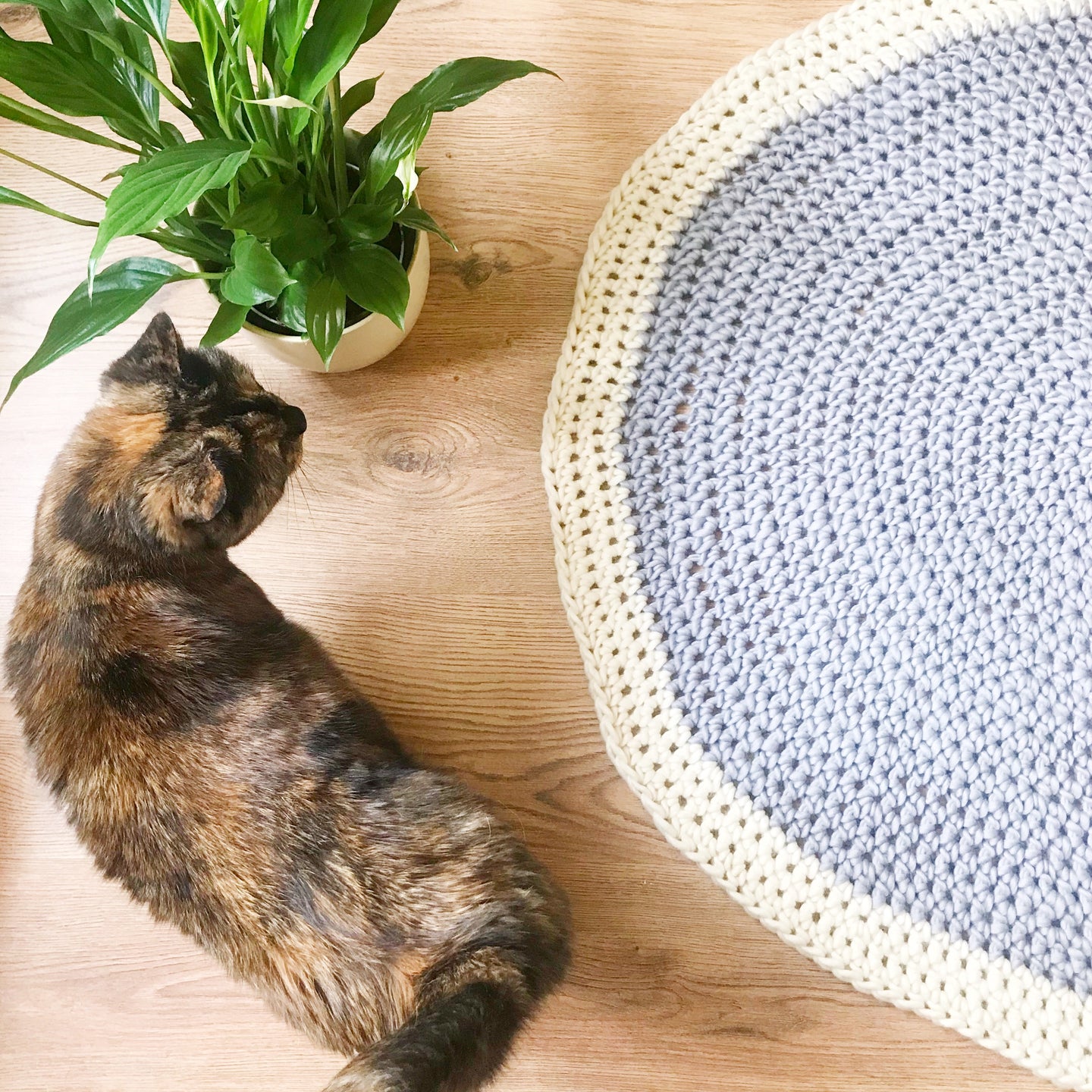 Tate Circular Rug Downloadable Pattern